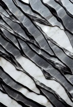 Abstract monochrome stones pattern Stock Illustration