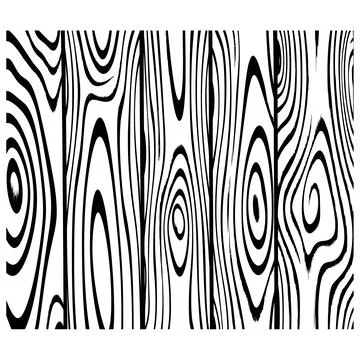 Abstract Monochrome Timber Surface Texture Stock Illustration