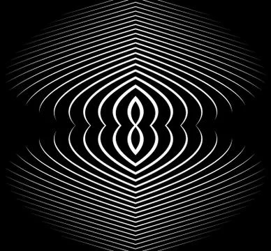 Abstract monochrome vector pattern / background. Seamlessly repeatable. イラスト素材