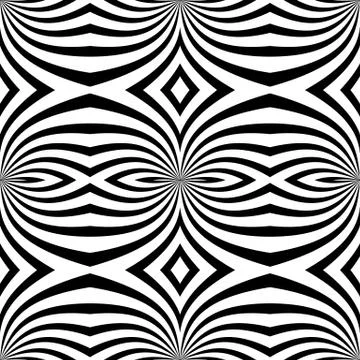 Abstract monochrome vector pattern / background. Seamlessly repeatable. イラスト素材