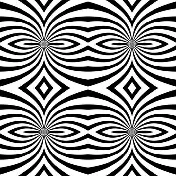 Abstract monochrome vector pattern / background. Seamlessly repeatable. Stock Illustration
