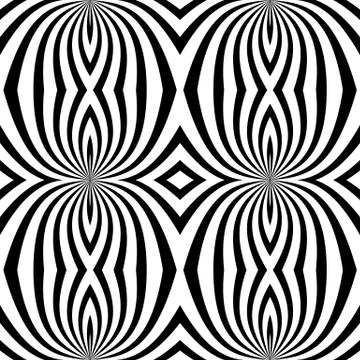 Abstract monochrome vector pattern / background. Seamlessly repeatable. イラスト素材
