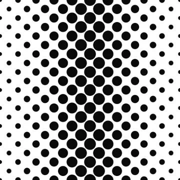 Abstract monochrome vertical dot pattern design Stock Illustration
