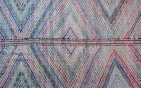 Abstract moroccan carpet background Stock Photos