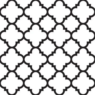 Abstract Moroccan texture. Can be used the printable outline, crafts, and oth Stock Illustration