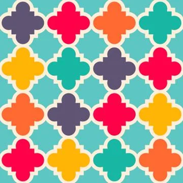 Abstract Moroccan texture. Can be used the printable outline, crafts, and oth Stock Illustration