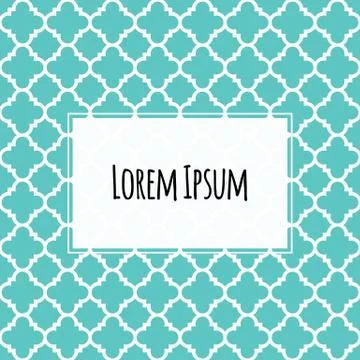 Abstract Moroccan texture. Can be used the printable outline, crafts, and oth Stock Illustration