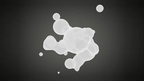 Abstract morph liquid forms on ramp background. Stock Footage 276739698