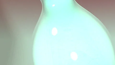 Abstract morphing blob showing internal structure Stock Footage 303360052