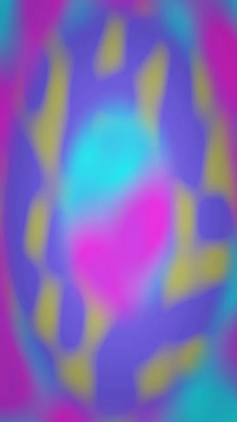 Abstract morphing gradient animated background with cyan mid colors Stock Footage 331074590