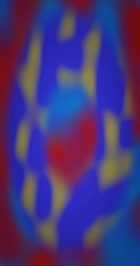 Abstract morphing gradient animated background with sky deep colors Stock Footage 331206665