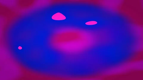 Abstract morphing gradient animated background with cobalt deep colors Stock Footage 331210100