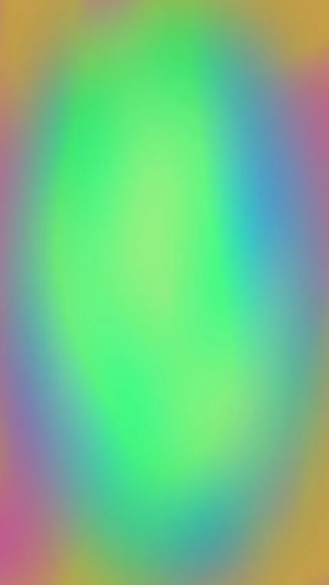 Abstract morphing gradient animated background with emerald soft colors Stock Footage 331864869