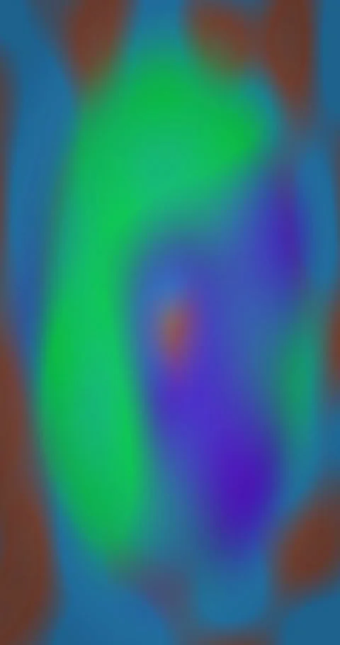 Abstract morphing gradient animated background with mint deep colors Stock Footage 331875053