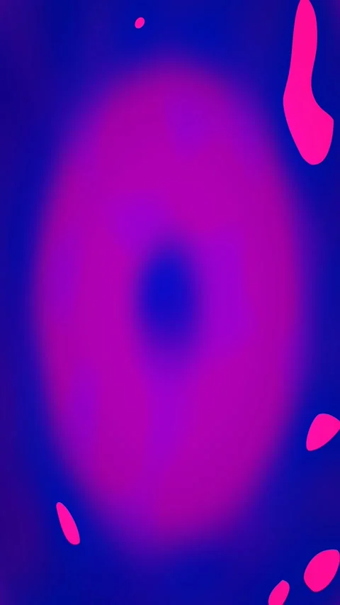 Abstract morphing gradient animated background with cobalt deep colors Stock Footage 332003524