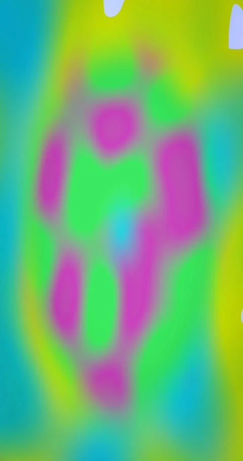 Abstract morphing gradient animated background with citrus mid colors Stock Footage 332026093