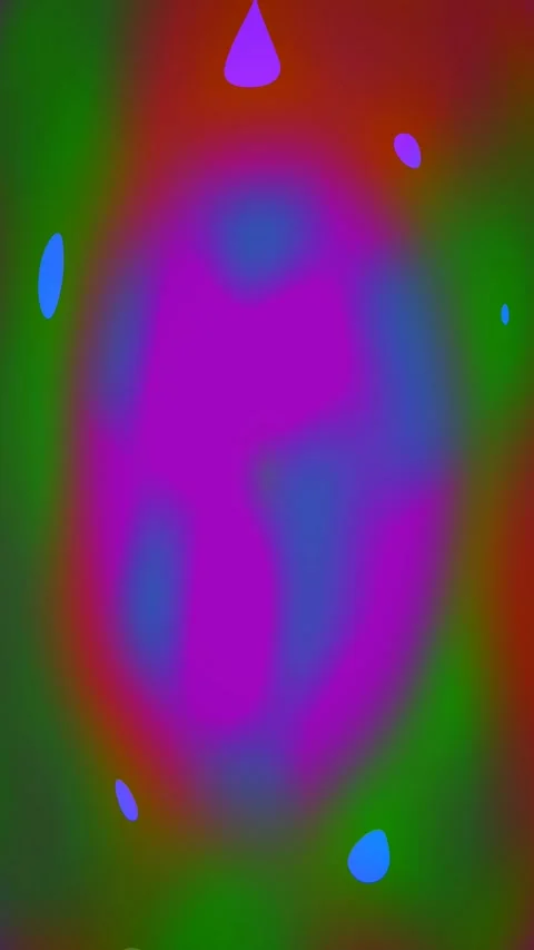 Abstract morphing gradient animated background with vermillion deep colors Stock Footage 332171891