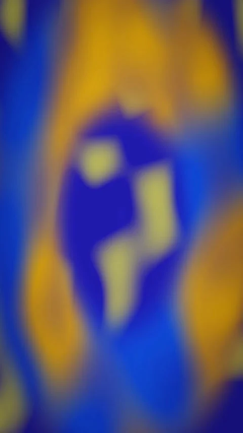 Abstract morphing gradient animated background with amber mid colors Stock Footage 332180680