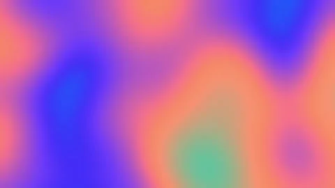 Abstract morphing gradient background in fluorescent colors Vídeo Stock 320774983