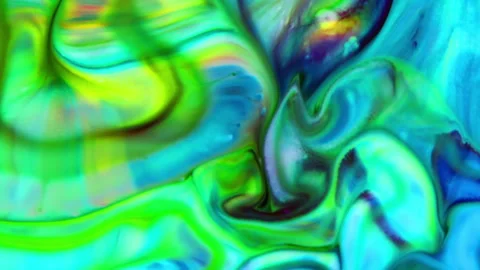 Abstract Morphing Paint Spreads Flow Shapes Background 7 Stock Footage 314235729