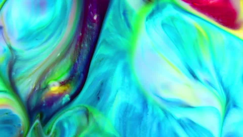 Abstract Morphing Paint Spreads Flow Shapes Background 16 Stock Footage 314236382