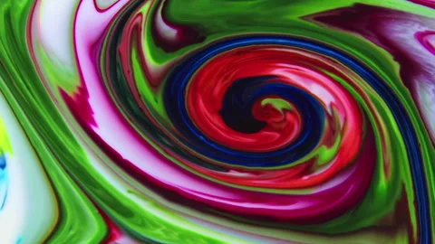 Abstract Morphing Paint Spreads Flow Shapes Background 18 Stock Footage 314236409
