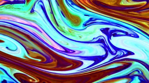Abstract Morphing Paint Spreads Flow Shapes Background 17 Stock Footage 314236421