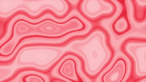 Abstract morphing red liquid shaped motion background looping 3D animation Stock Footage 243016835