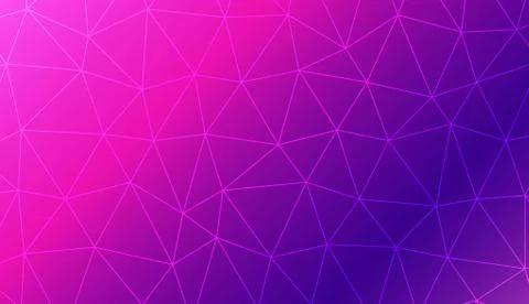 Abstract mosaic backdrop with triangles. Bright background for poster, banner Stock Illustration