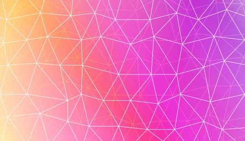 Abstract mosaic backdrop with triangles, line. Design for flyer, wallpaper, p Stock Illustration