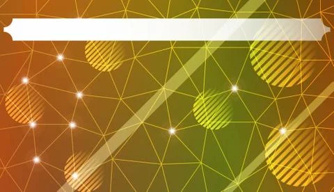 Abstract mosaic backdrop with triangles, line, circle, space for text. Bright Stock Illustration