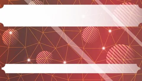 Abstract mosaic backdrop with triangles, line, circle, space for text. Bright 스톡 일러스트