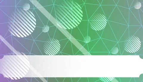 Abstract mosaic backdrop with triangles, line, circle, space for text. Bright イラスト素材