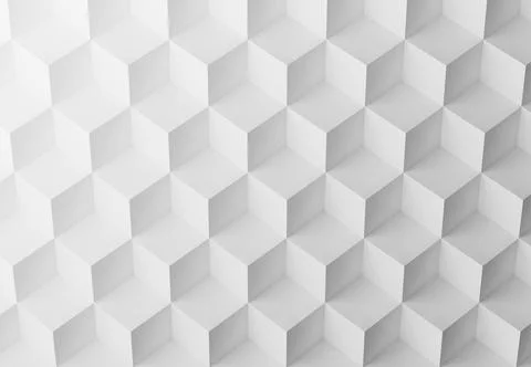Abstract mosaic background with 3d cubes Stock Illustration