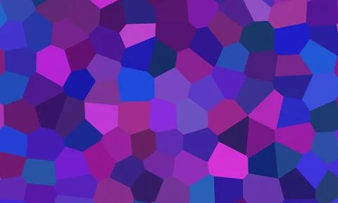 Abstract mosaic background featuring rounded geometric shapes in shades of .. Stock Illustration