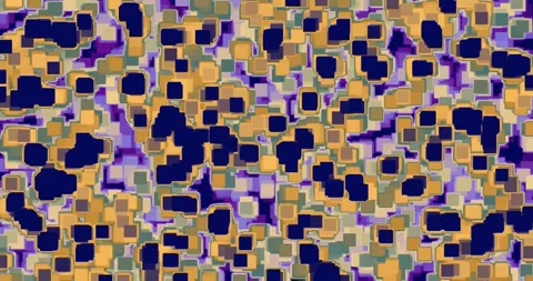 Abstract mosaic background with geometric pattern Stock Footage 307488740