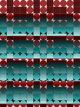 Abstract mosaic background Stock Illustration