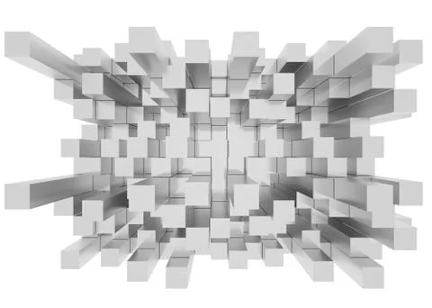 Abstract mosaic background Stock Illustration