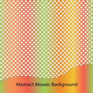 Abstract mosaic background Stock Illustration