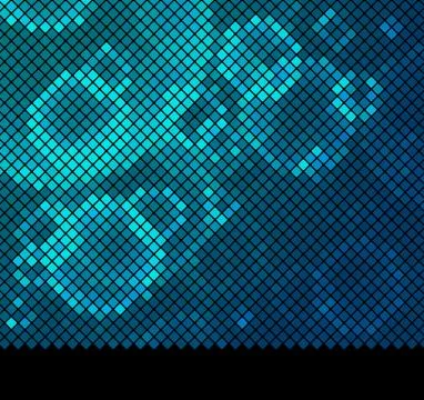 Abstract mosaic background Stock Illustration