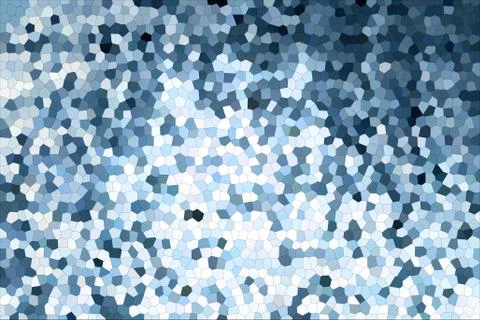Abstract mosaic background light blue Stock Illustration