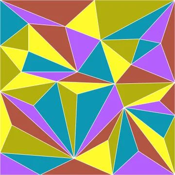 Abstract mosaic background low poly geometric style Stock Illustration