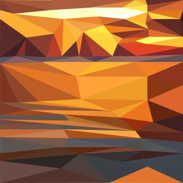 Abstract mosaic background low poly geometric style Stock Illustration