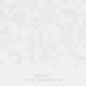 Abstract mosaic background modern pixel design square shape grid style Stock Illustration