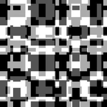 Abstract mosaic background, pattern with random rectangle shapes. Repeatable. Illustrazione stock