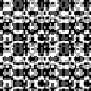 Abstract mosaic background, pattern with random rectangle shapes. Repeatable. イラスト素材