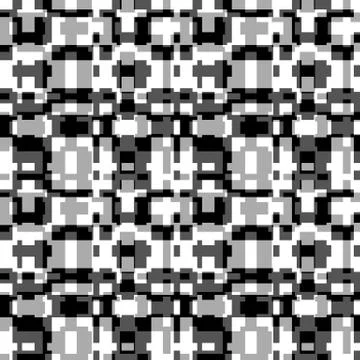 Abstract mosaic background, pattern with random rectangle shapes. Repeatable. Stockillustratie