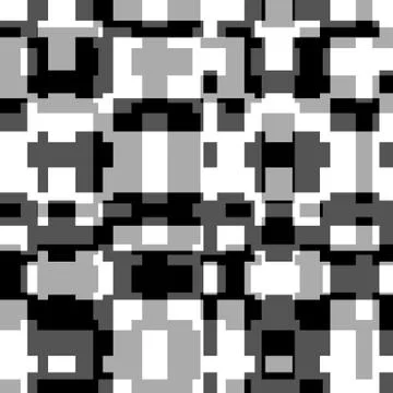 Abstract mosaic background, pattern with random rectangle shapes. Repeatable. Stockillustratie