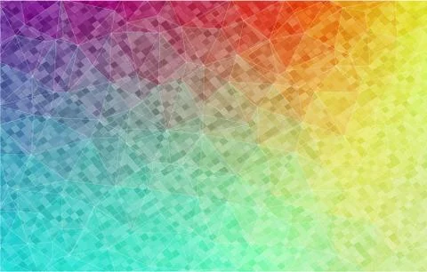 Abstract mosaic background with polygon shapes Stock Illustration