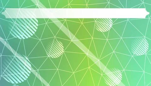 Abstract mosaic background with triangles, line, circle, space for text. Temp Illustrazione stock